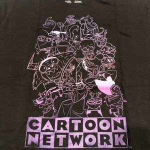Cartoon Network | Shirts | Cartoon Network Black Tshirt New | Poshmark